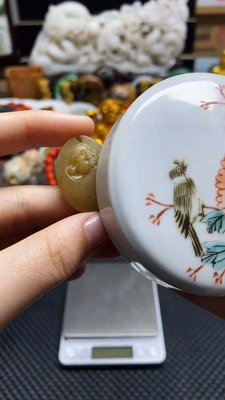 【闪购商品】瓷片瓷片瓷器 摆件1个