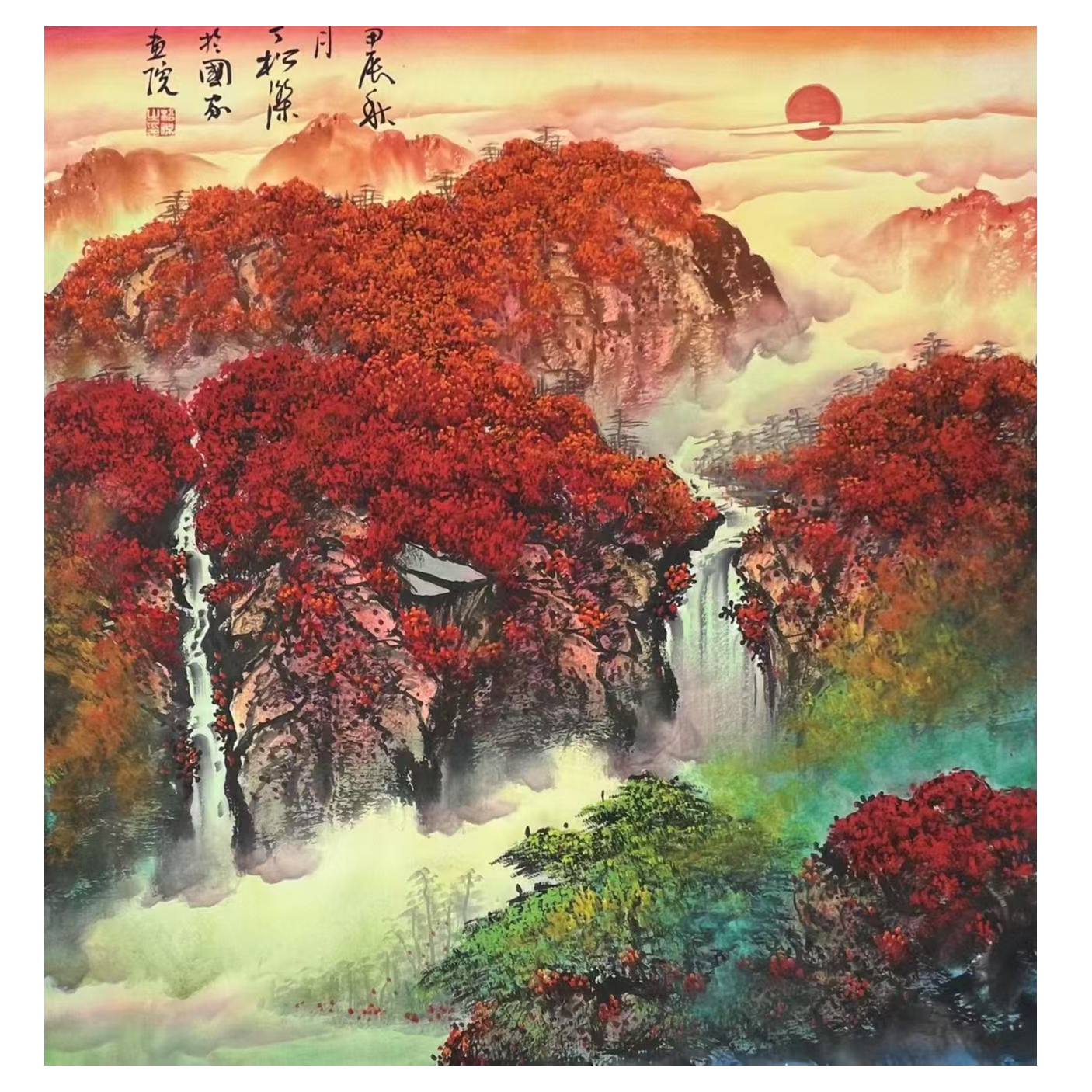 中国画都/丁松杰/甄选国画系列/绘画作品D218