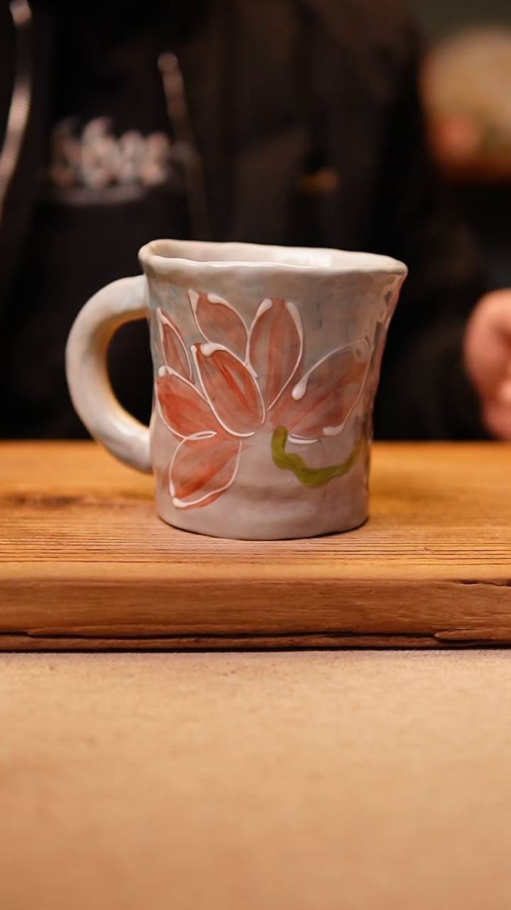 @@陶园瓷舍@@纯手工手绘@高温釉下彩