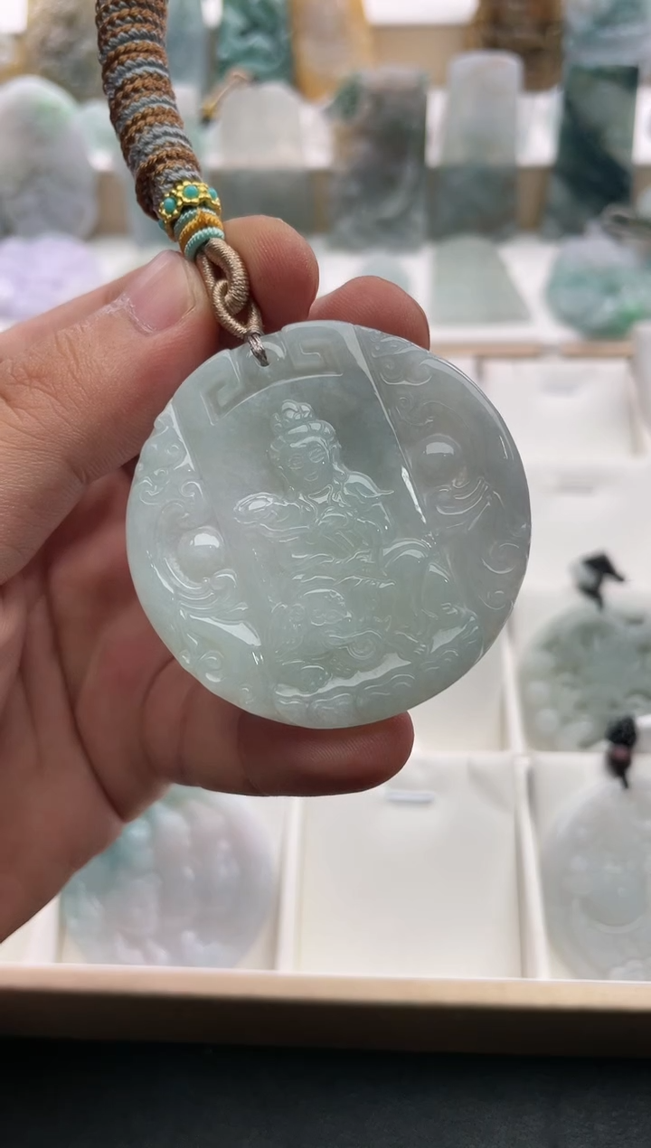 【闪购商品】翡翠颈饰未镶嵌..../1/16/190