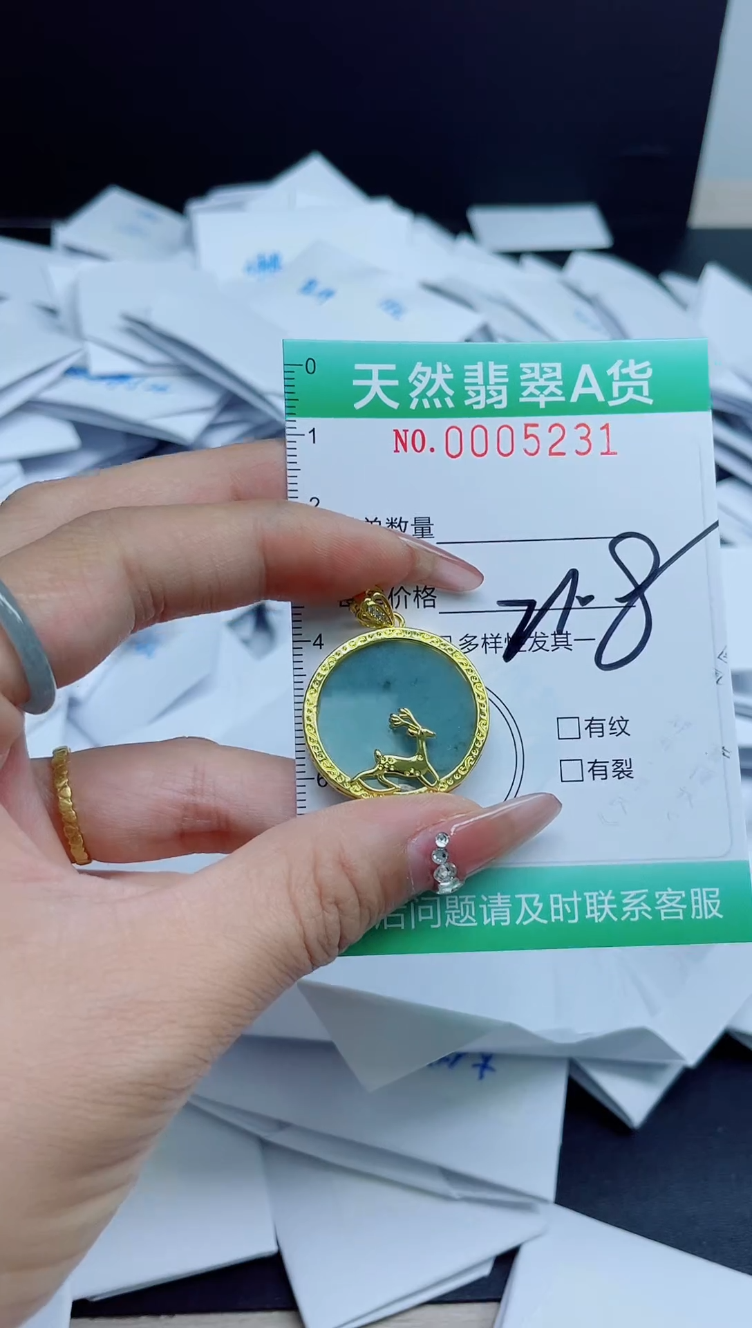 【闪购商品】翡翠颈饰未镶嵌我