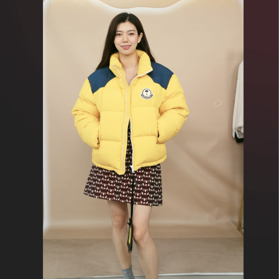 95新 MONCLER 麦殿/外套0码蓝黄拼色/250922VXCWQA1