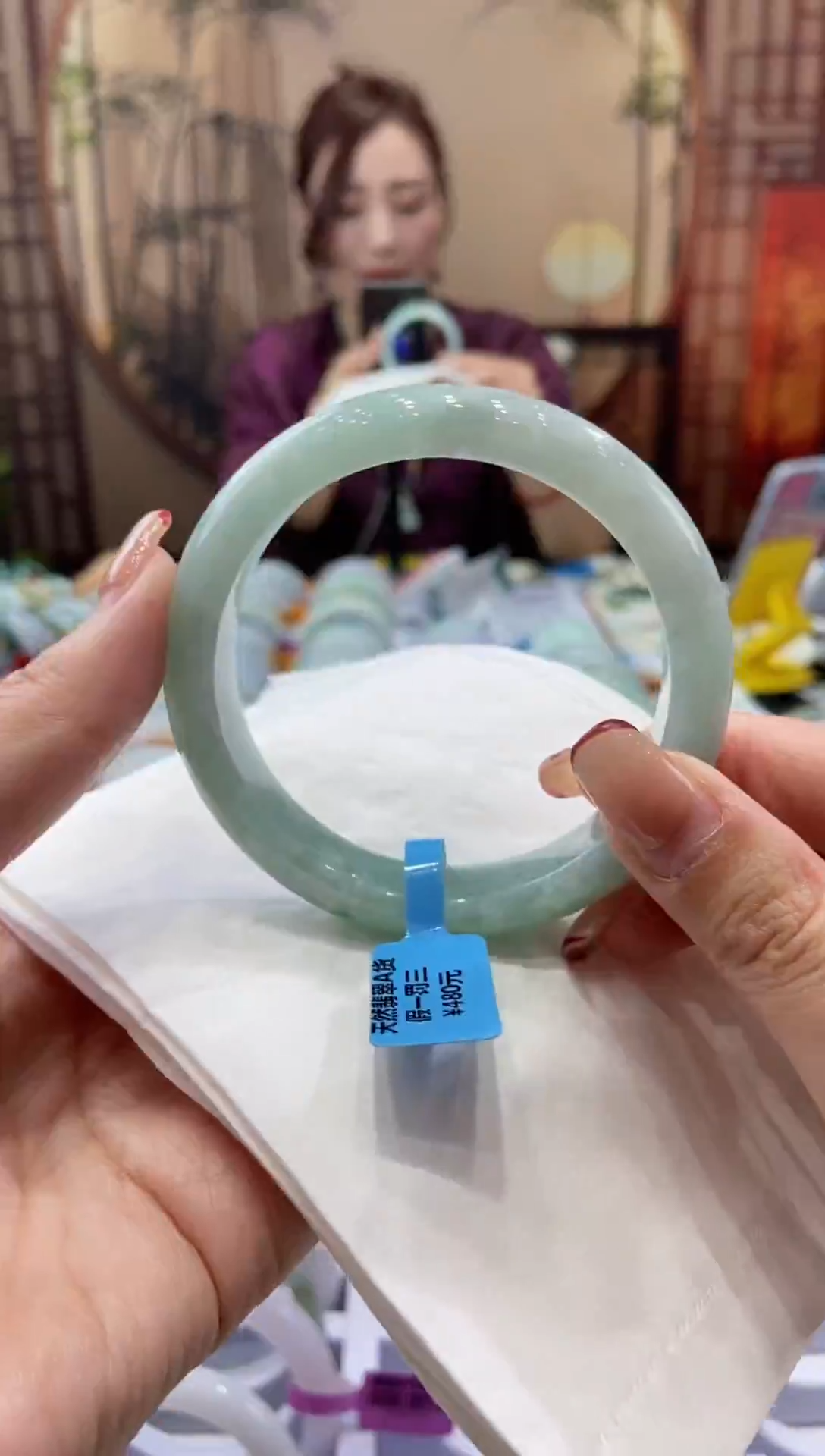 【闪购商品】翡翠手镯未镶嵌00008605