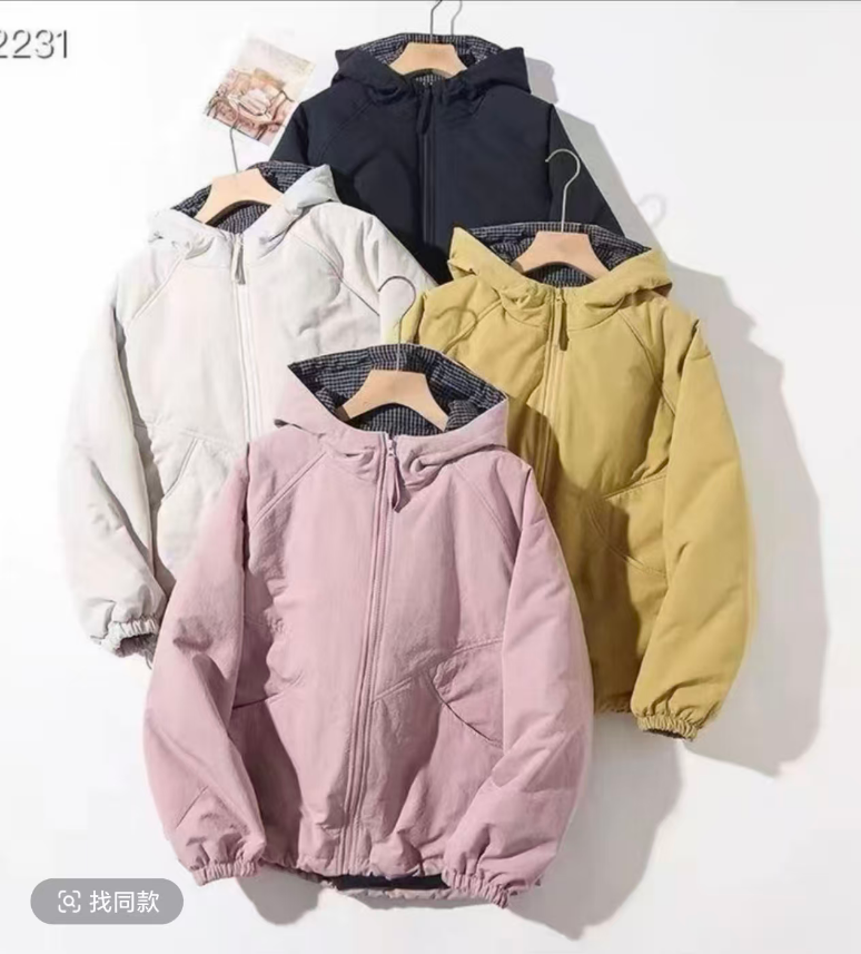 【小火炉冬季暖阳】2025冬季新款连帽棉衣显瘦加绒巨厚百搭外套