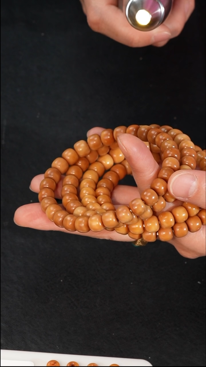 手串龙脊菩提果冻玉化料精工单圈8.7mm