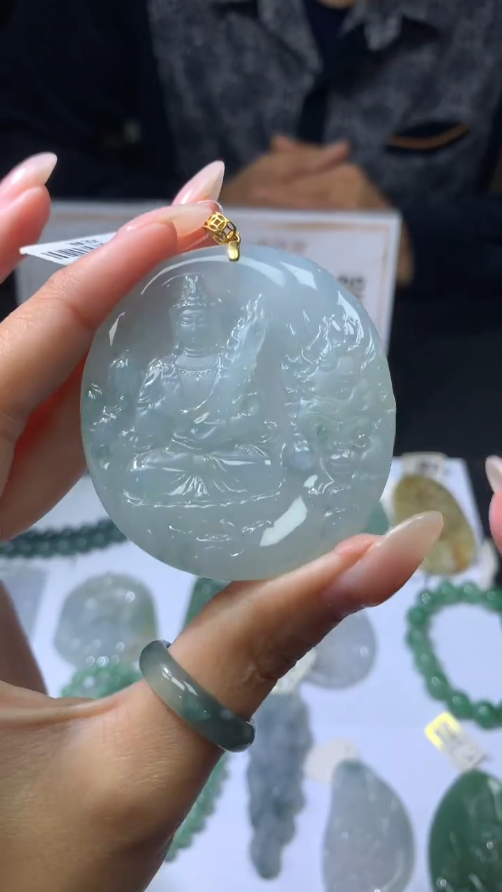 【闪购商品】定制翡翠未镶嵌不退不换CMH1件-A