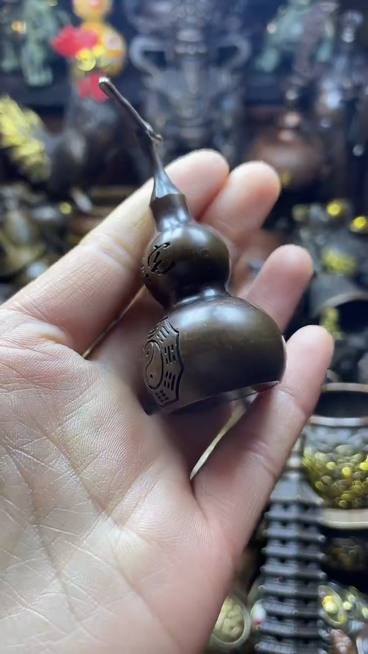 闪购链接，点击下单，有运费险，铜摆件