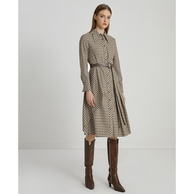 【丽公主专属】莱芙艾迪儿中长袖连衣裙1E4L94216