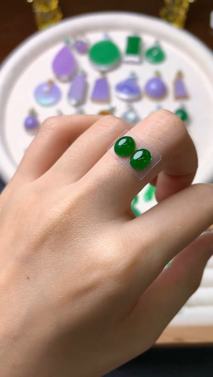 【闪购商品】定制翡翠未镶嵌裸石（镶嵌定制）