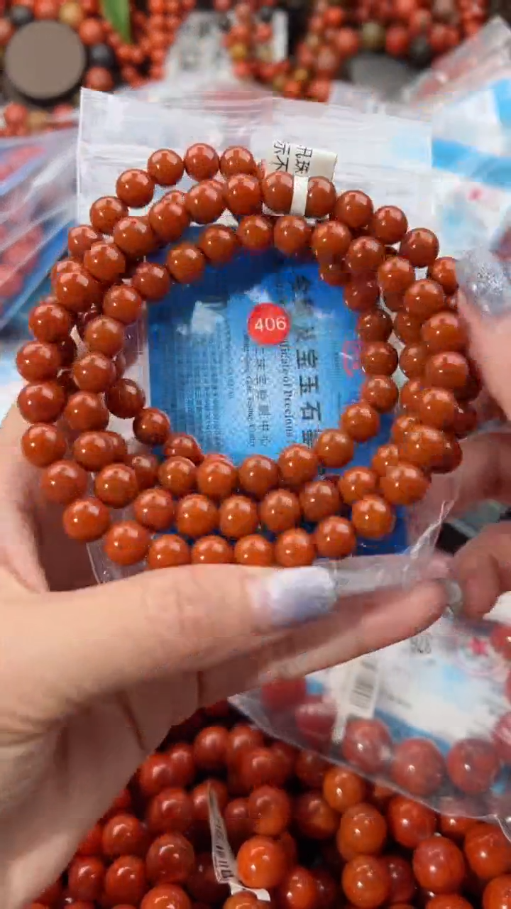 【闪购商品】南红玛瑙手串未镶嵌1