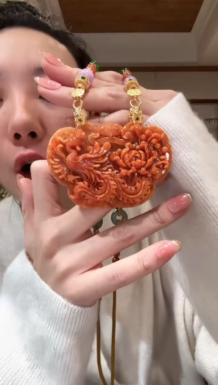 【闪购商品】翡翠颈饰未镶嵌国风