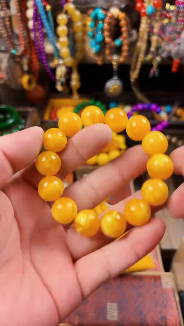 未镶嵌蜜蜡耳饰--------------------