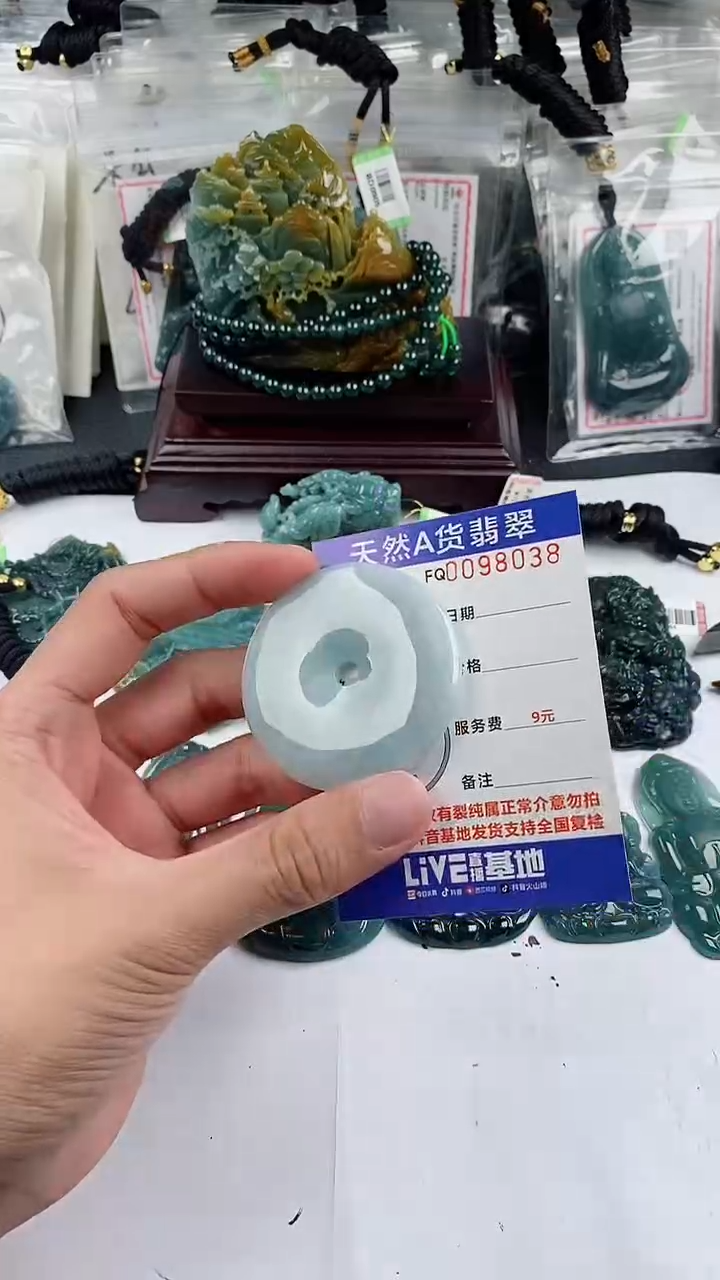 【闪购商品】翡翠颈饰未镶嵌          