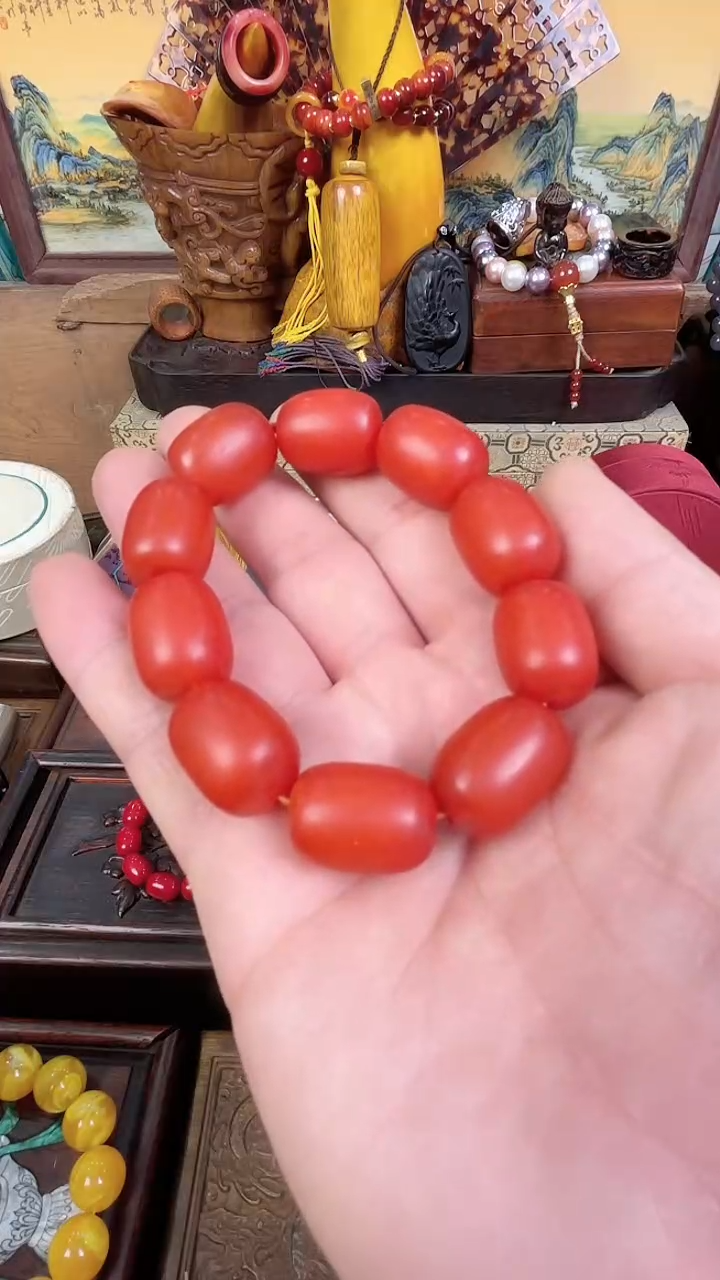 【闪购商品】蜜蜡手链未镶嵌琳专属哈哈哈哈哈哈