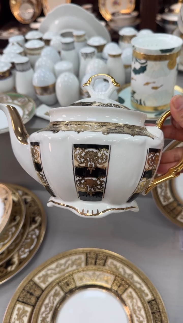 【闪购商品】瓷片茶壶福利款微瑕