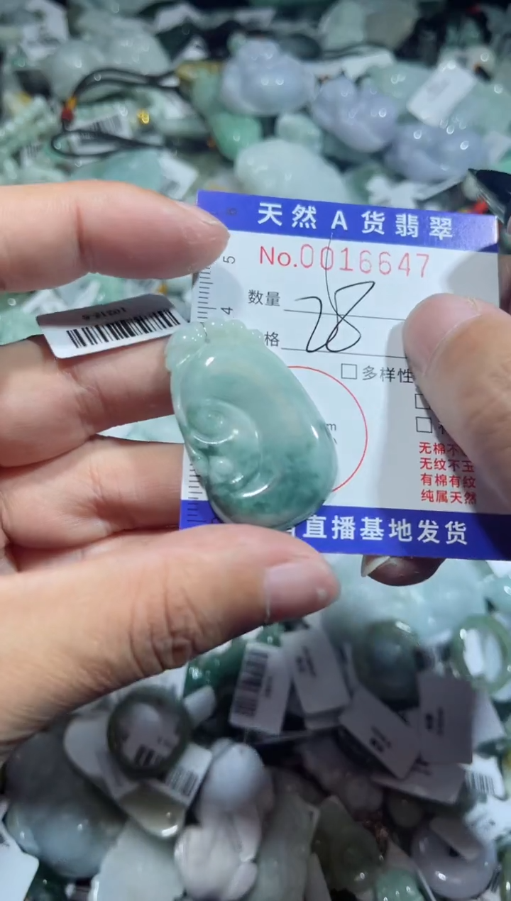 【闪购商品】翡翠颈饰未镶嵌00016647