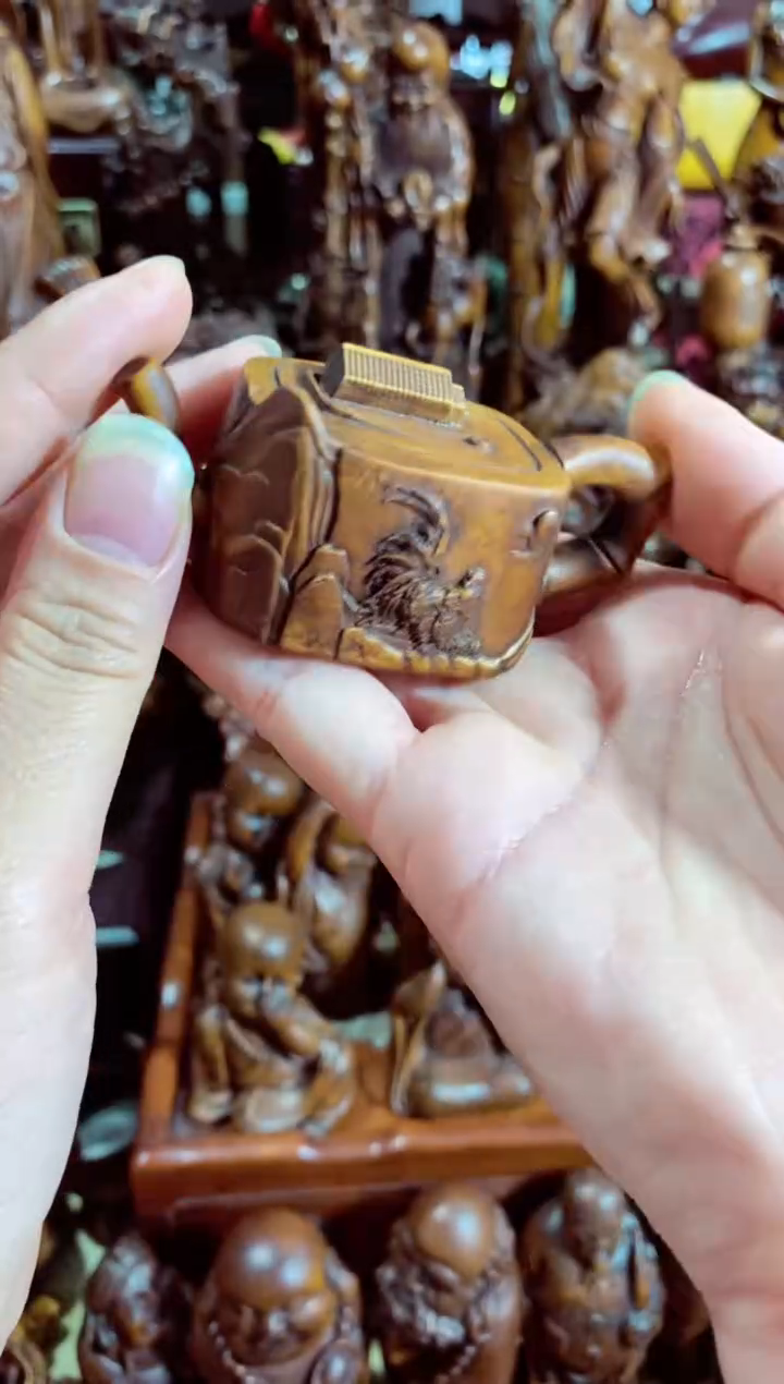 【闪购商品】木大吉大利把把壶高端文玩礼品好物