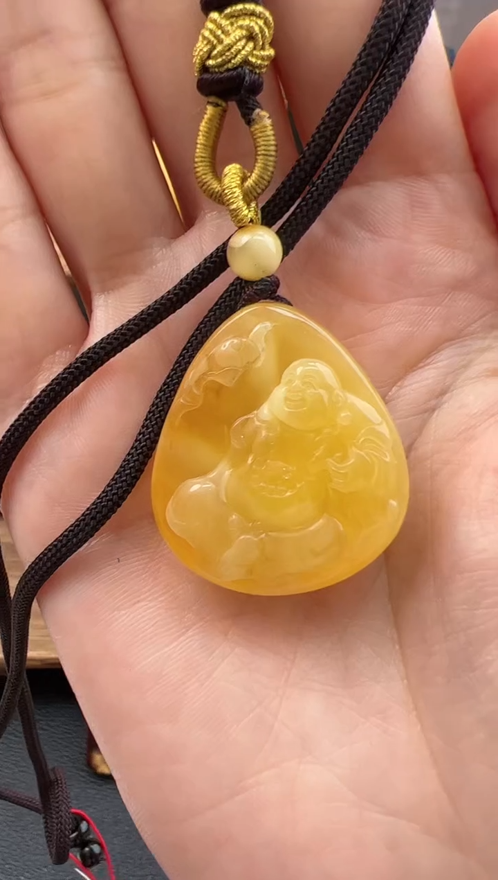 【闪购商品】琥珀裸石未镶嵌10113247-吊坠