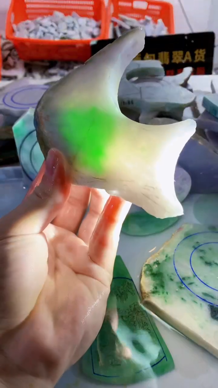 颈饰未镶嵌翡翠缅甸A货翡翠873