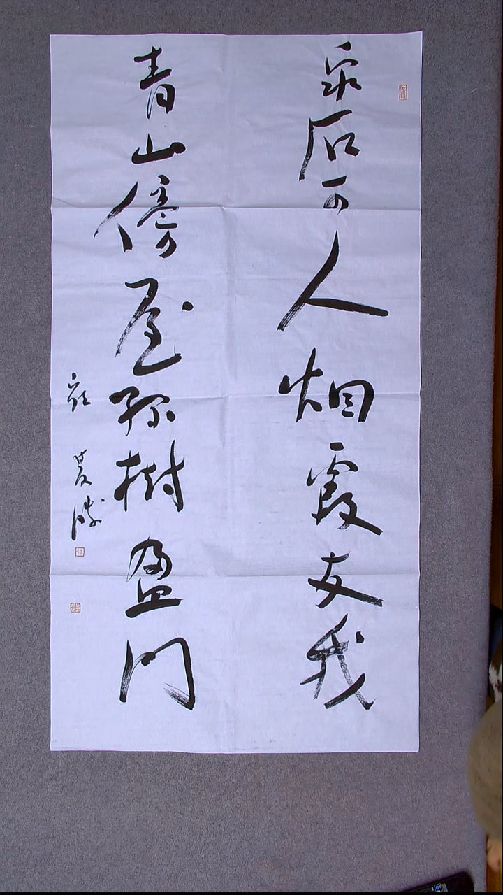 书法崔双胜 甘肃定西138*69八平尺