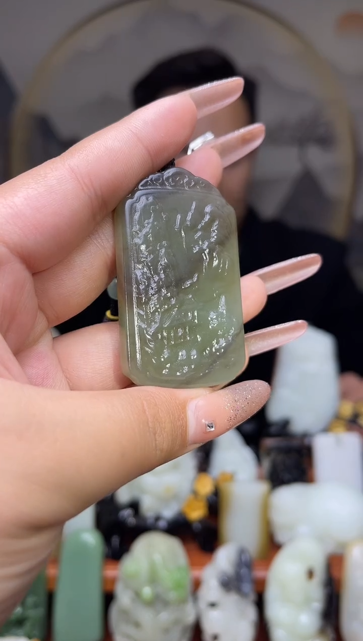 【闪购商品】和田玉吊坠未镶嵌35