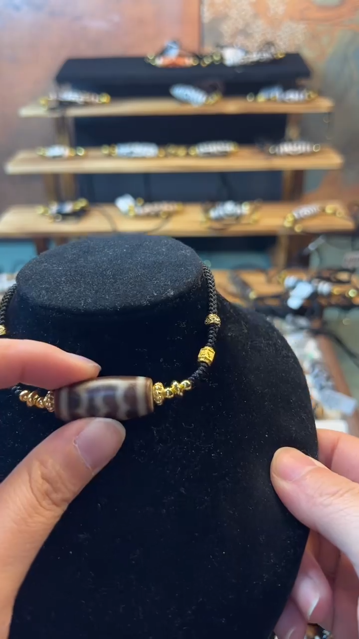 玛瑙/玉髓颈饰合金103(微瑕随机发货）