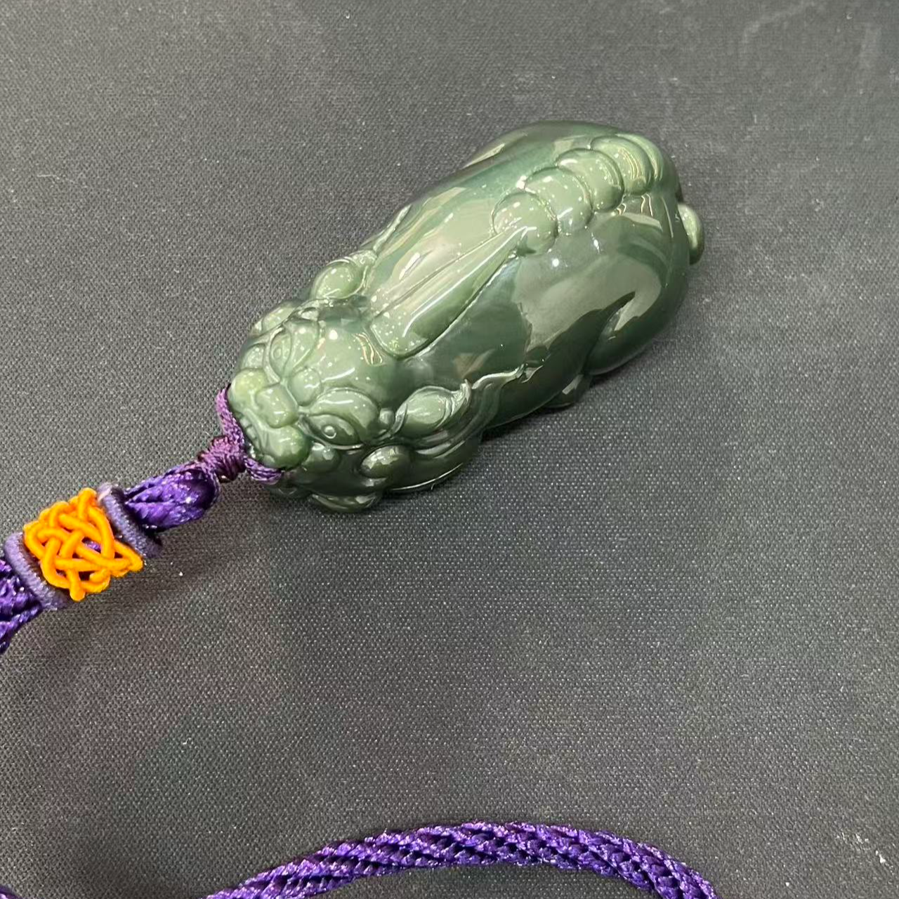 【251376】和田玉貔貅手把件