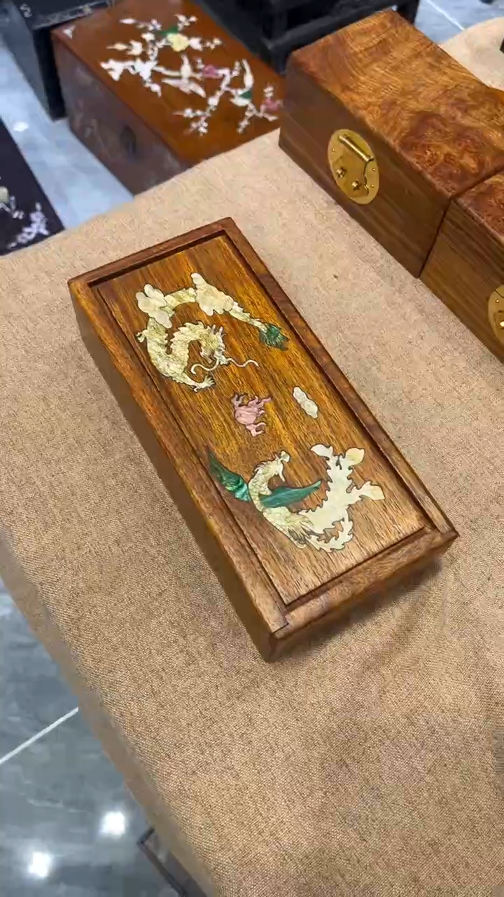木龙凤呈祥大机关盒