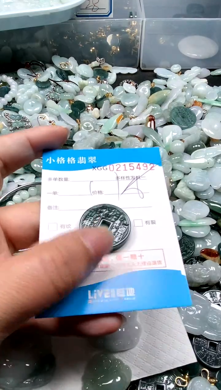 【闪购商品】翡翠颈饰未镶嵌闪购商品0215492