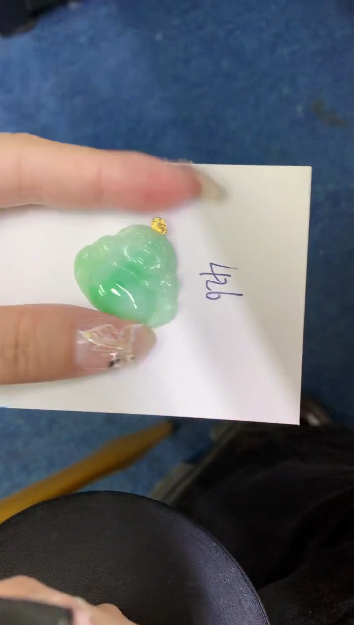 【闪购商品】翡翠颈饰18K金镶嵌0000000000