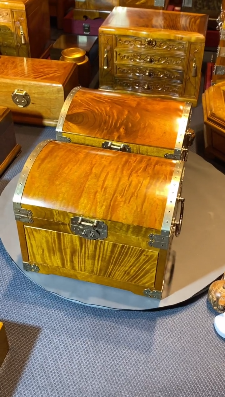 金丝楠明*小叶桢楠 珠宝箱 2个
