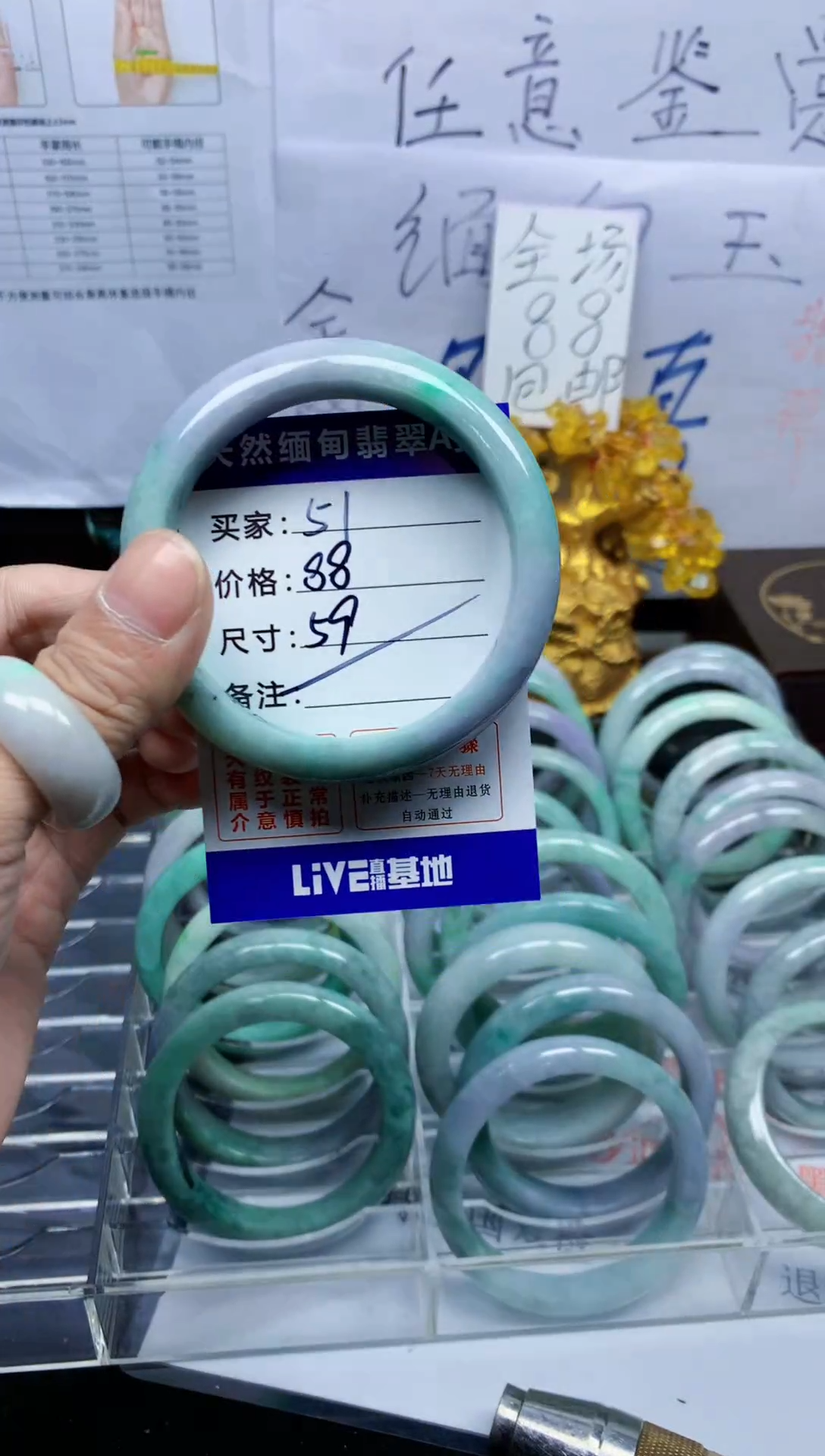 未镶嵌手镯翡翠51