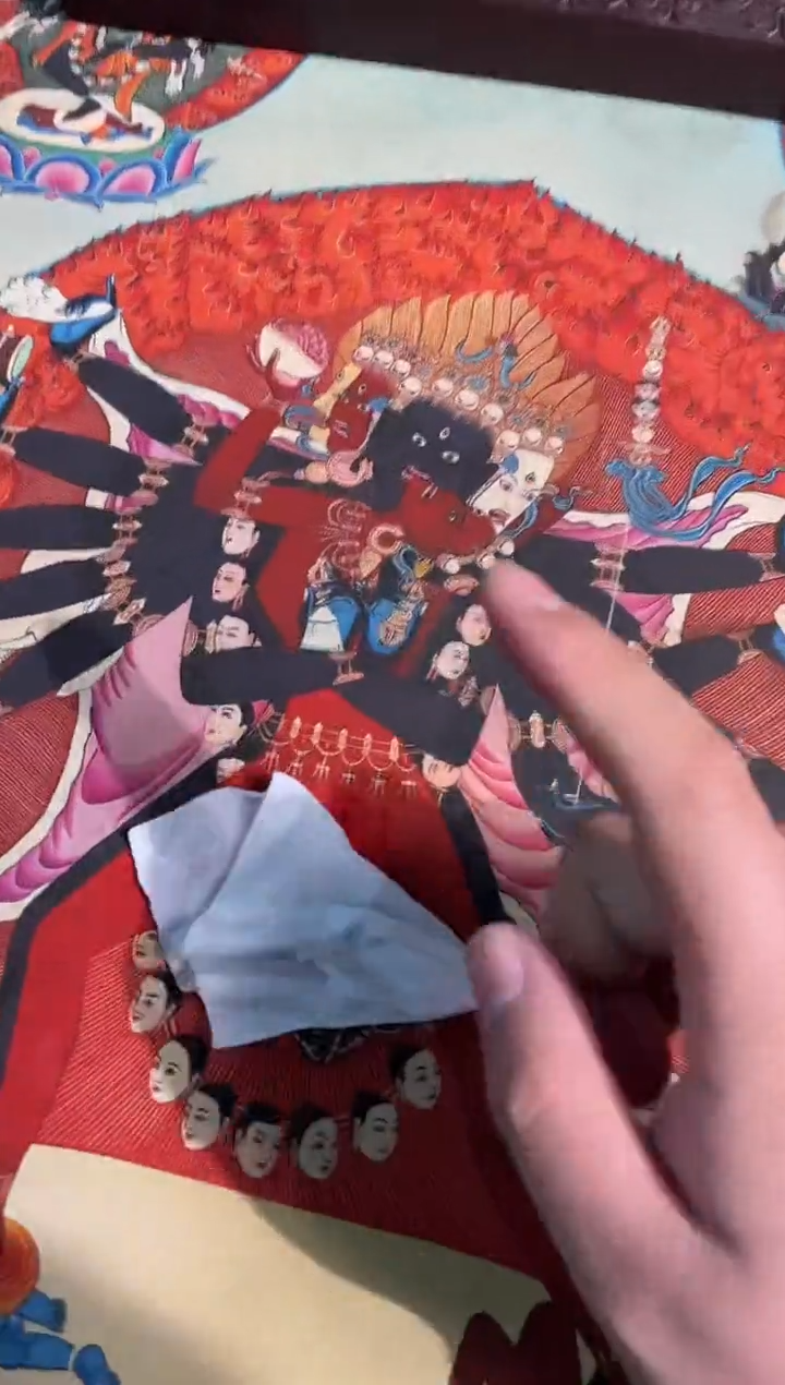 卷轴画卷轴画旭旭的唐卡