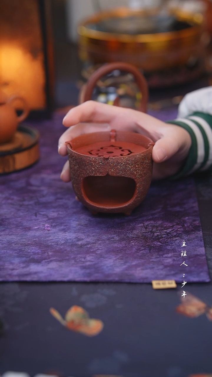 【闪购商品】其他【半闲】bz三足乳足温茶器