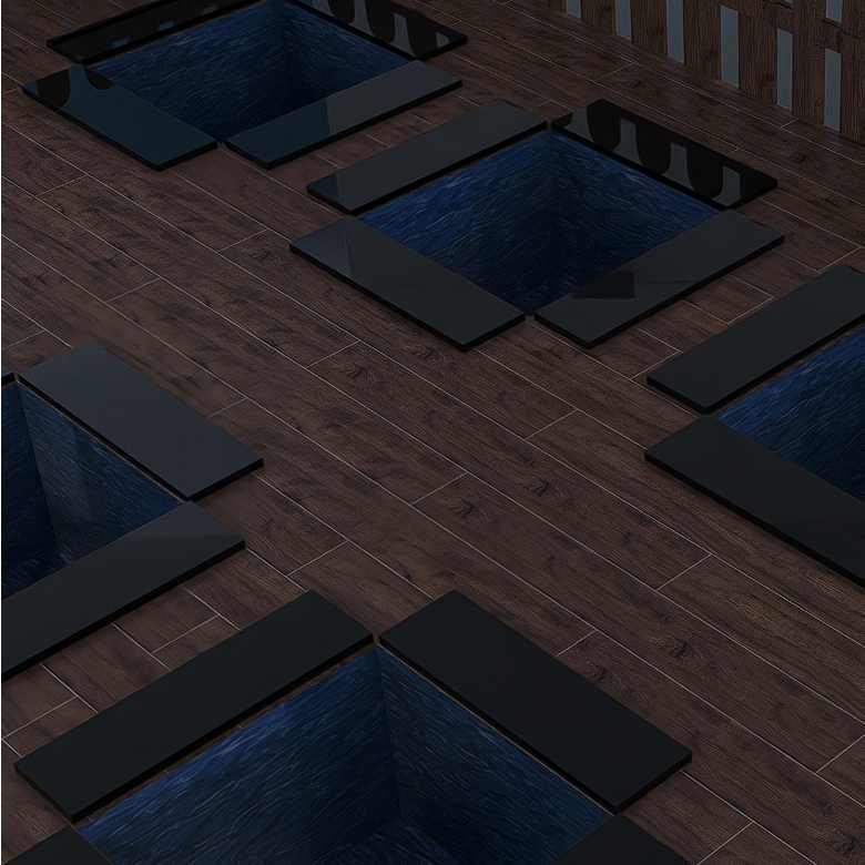 鱼之吻 温泉鱼疗室内外商用大型下沉式整体鱼疗设备