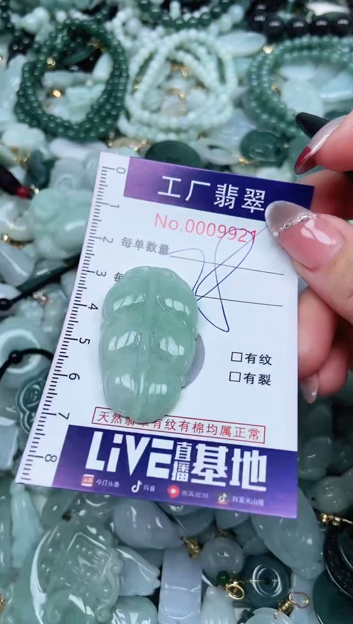 【闪购商品】翡翠吊坠(不含链)未镶嵌翡翠