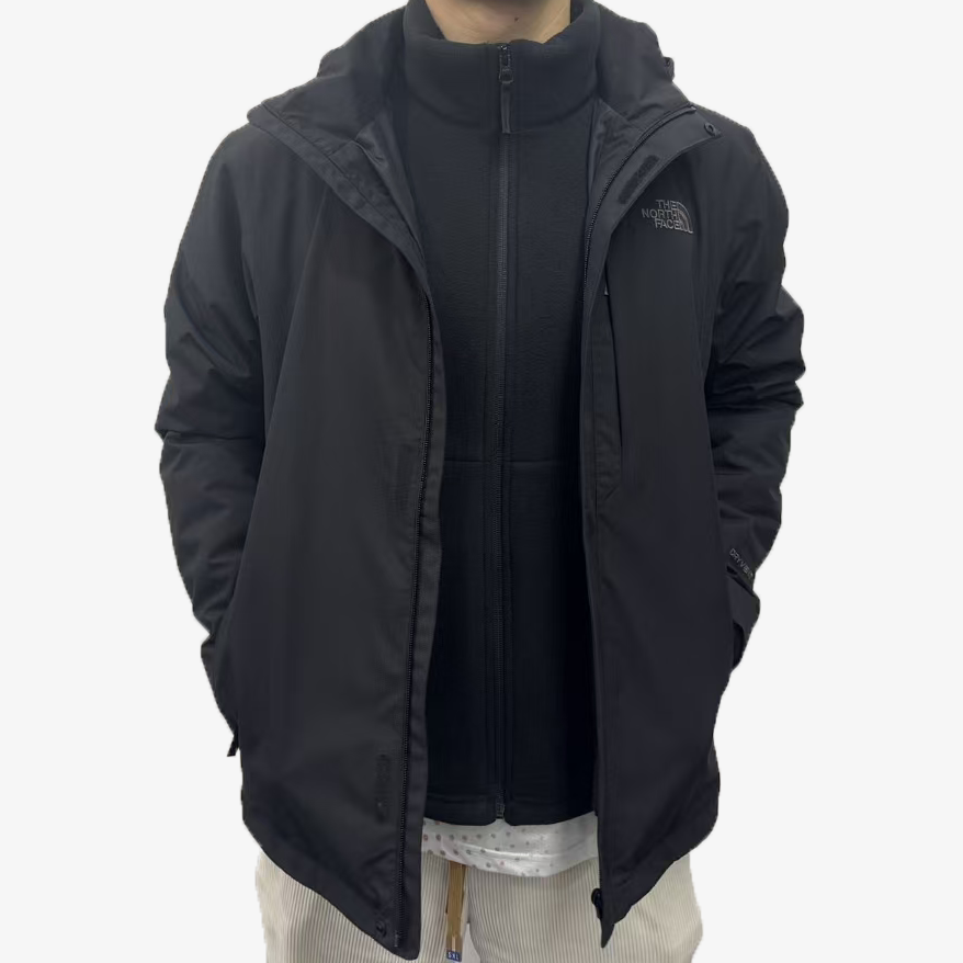THE NORTH FACE/北面冲锋衣外套+抓绒内胆