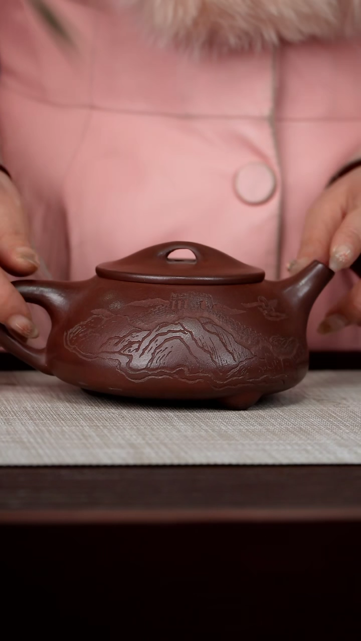 【闪购商品】宜兴原矿紫砂壶茶壶450C