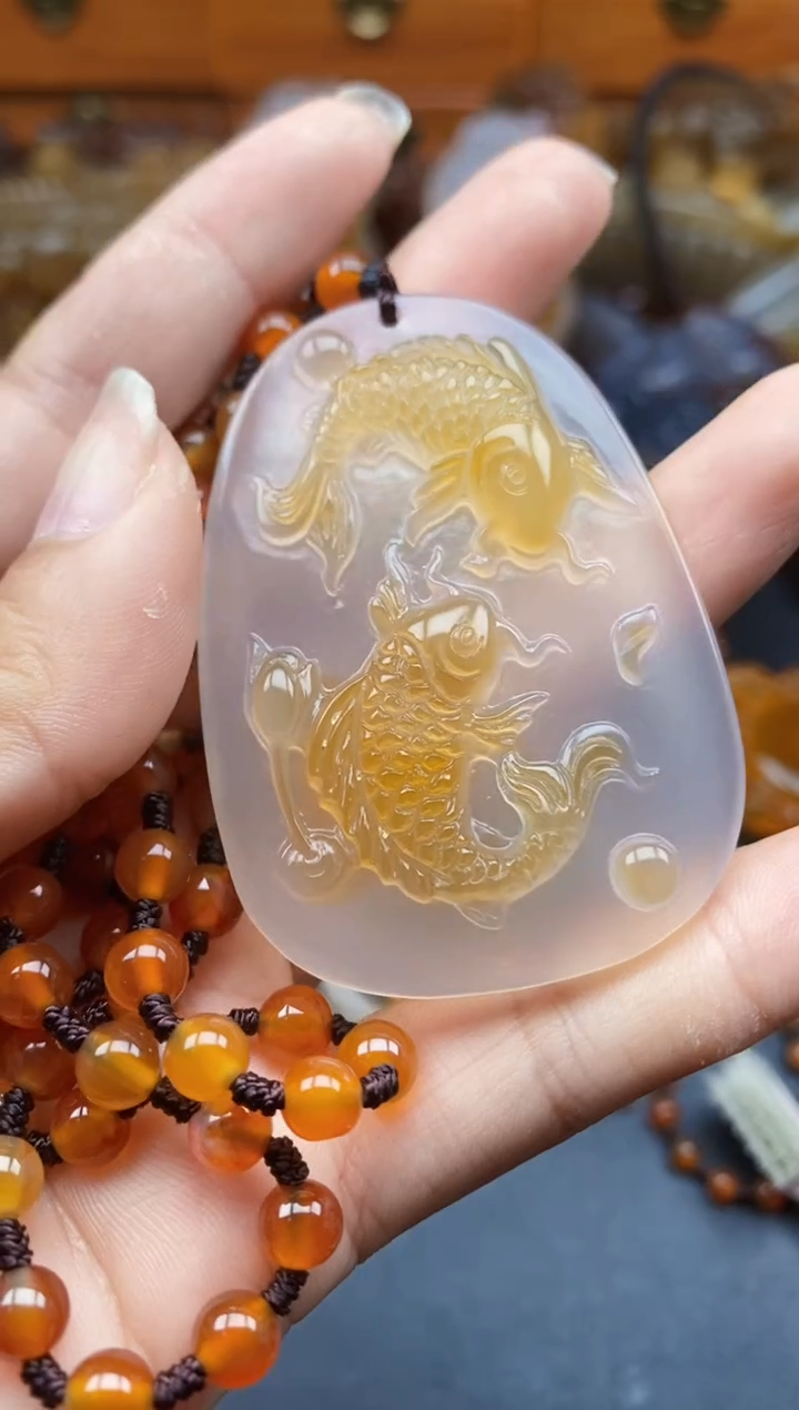 未镶嵌1玛瑙/玉髓瓦**家ll