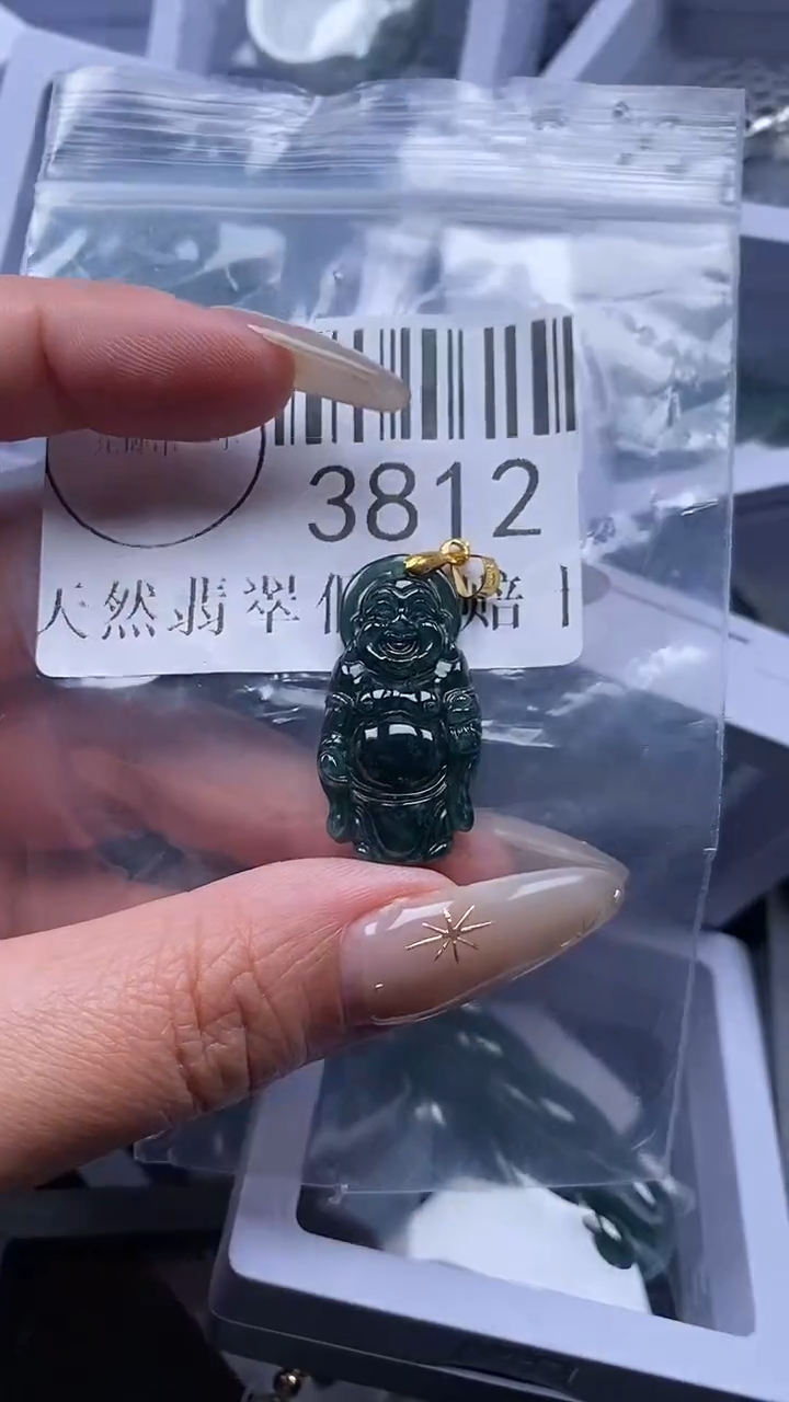 颈饰未镶嵌翡翠3812