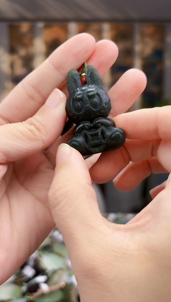未镶嵌和田玉挂件拍一发一
