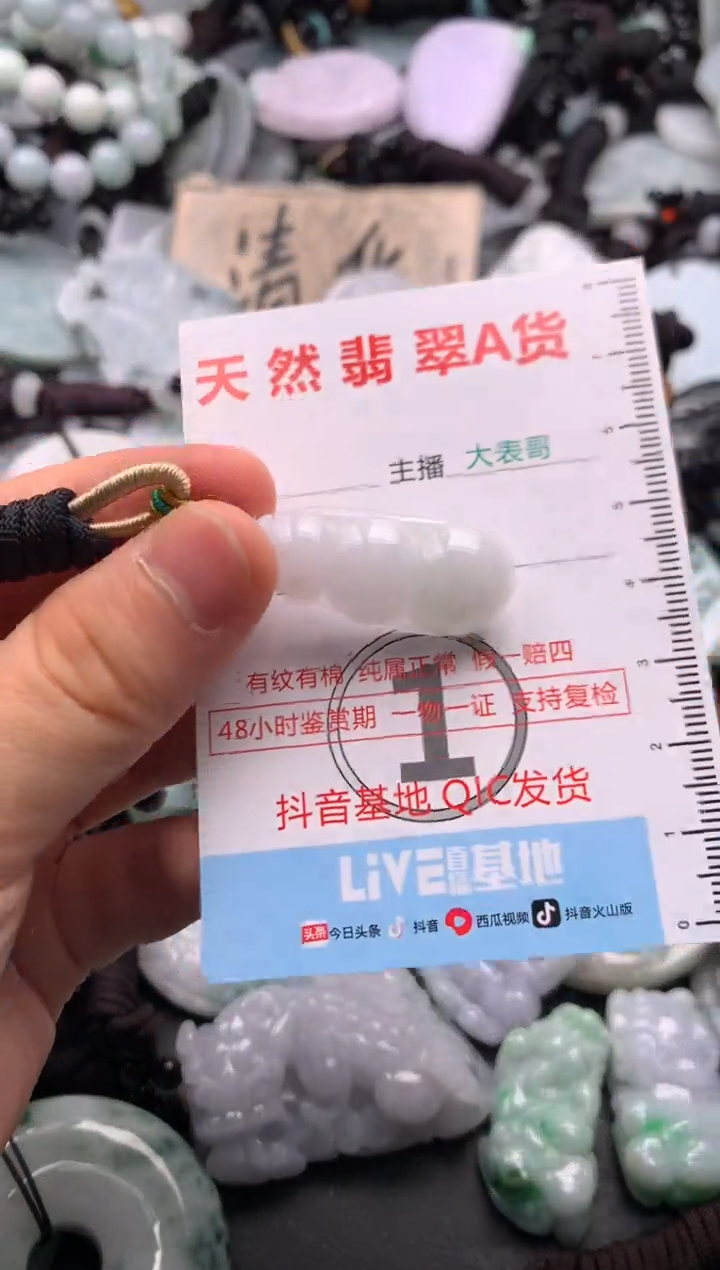 【闪购商品】翡翠吊坠(不含链)未镶嵌1
