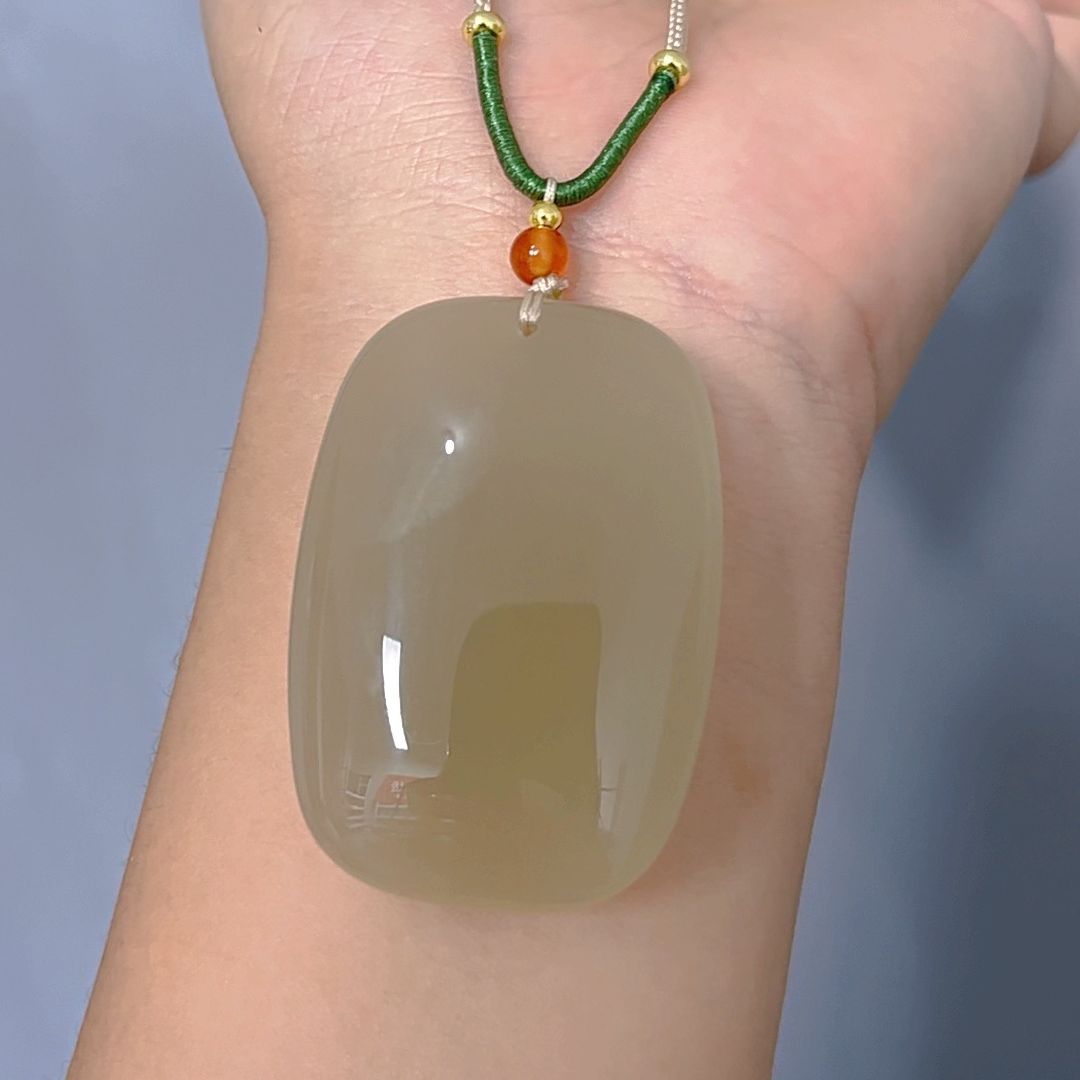 青海藕粉面包无事牌精美挂件