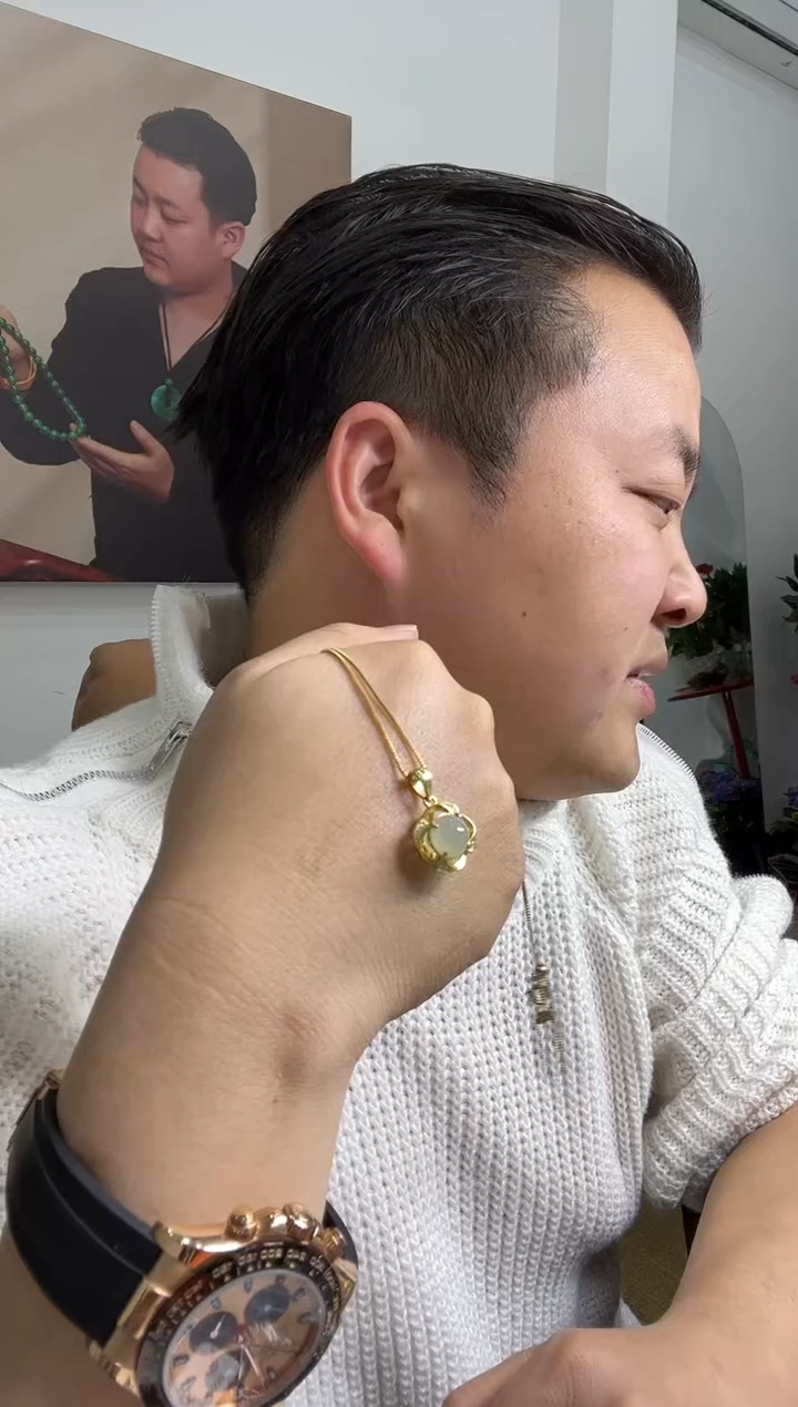 【闪购商品】翡翠颈饰未镶嵌吊坠