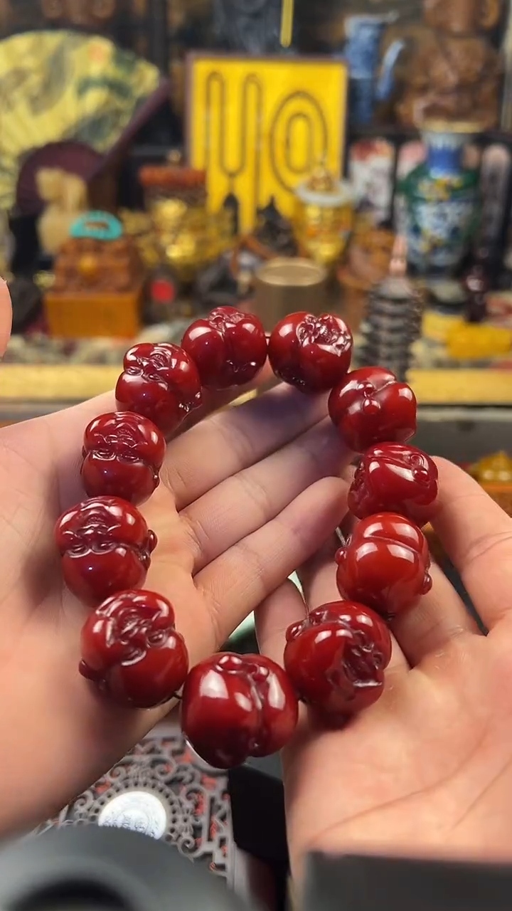 手串滴血莲花菩提所见即所得