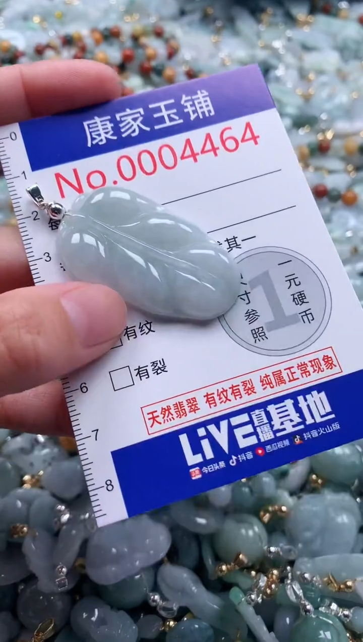 翡翠未镶嵌吊坠(不含链)4464