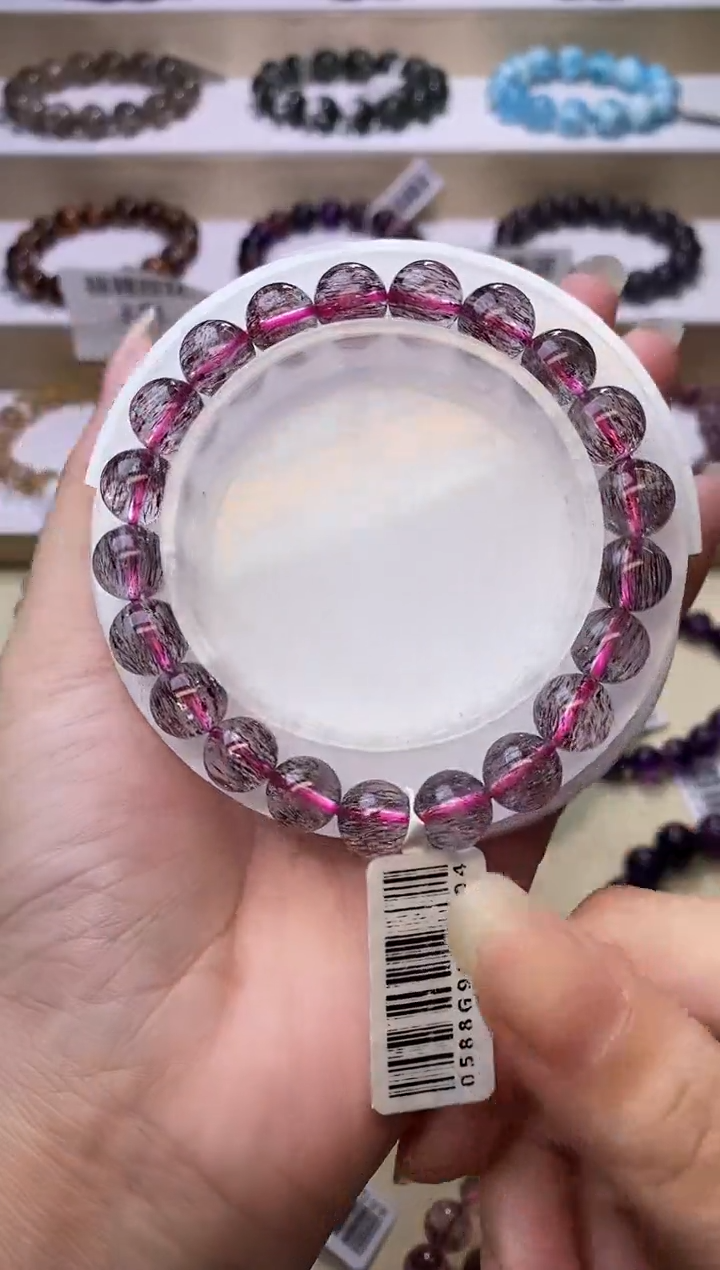 【闪购商品】水晶手链未镶嵌红超七9m+