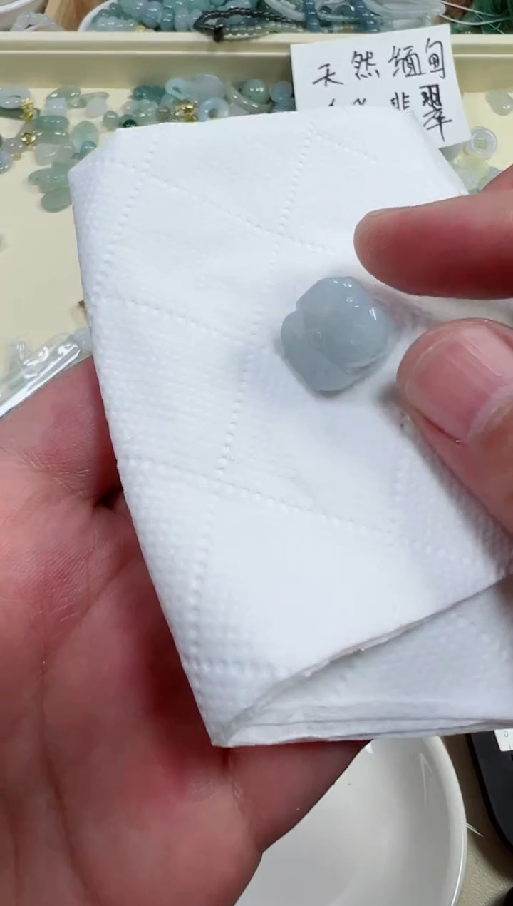 翡翠裸石136号链接，A货翡翠