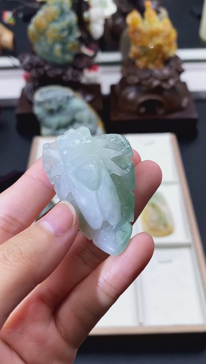 颈饰未镶嵌翡翠天然缅甸A货翡翠