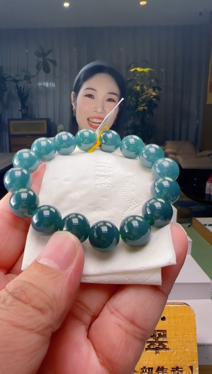 未镶嵌手串翡翠多样性发其一ZM@@960Q3J11931